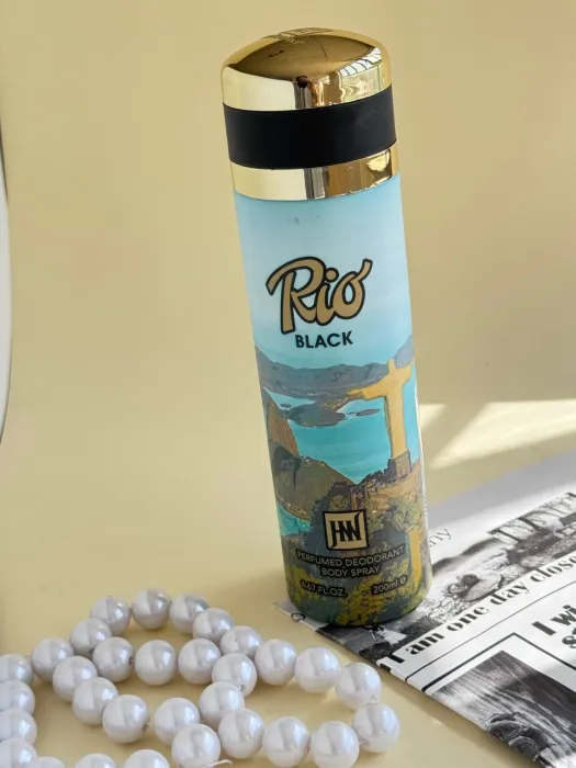 اسپری خوشبو کننده بدن زنانه جکوینز مدل Rio Black