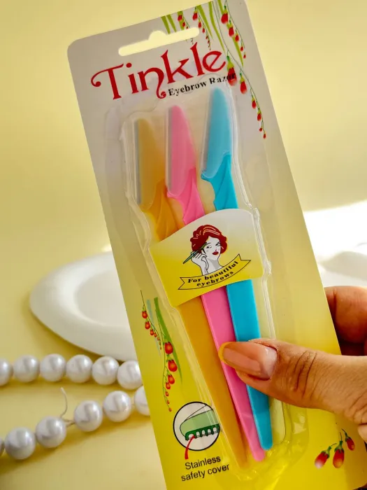 تیغ اصلاح ابرو سه‌تایی Tinkle
