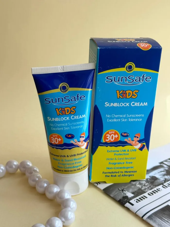 کرم ضد آفتاب کودکان سان سیف SPF30